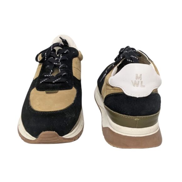 MADEWELL Retro Leather Suede Neutral Kickoff Trainer Sneakers - Picture 3 of 11
